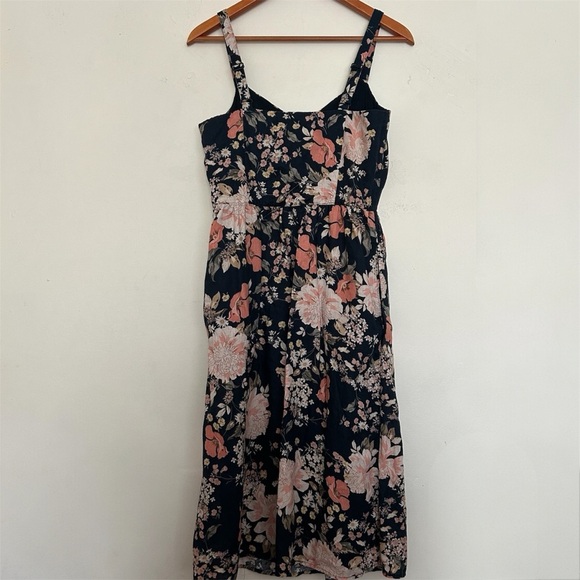 Cynthia Rowley Floral Linen Dress - Picture 2 of 9